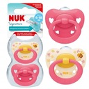 NUK CLASSIC SIGNATURE SILIKÓNOVÝ cumlík 6-18M 2x