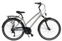 Trekingový bicykel Kands 28 Alfa City D17 šedomodrý r22