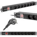 RACK PDU POWER STRIP 19'1U 16A 7x230V PL 2M