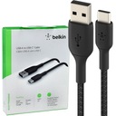 Belkin Boost Charge USB-C / USB-A kábel, opletený, 3m