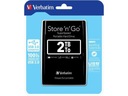 Externý disk Verbatim 2 TB Store 'n' Go 2,5