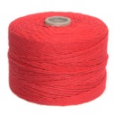 Macrama Cotton String - červená 2 mm 300 m