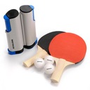 STOLNÝ TENIS PING PONGOVÝ SET 2x PALETOVÉ LOPTY SIEŤ 4v1 15042