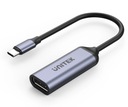 Unitek USB-C-DisplayPort 1.4 8K 60Hz adaptér 15cm