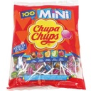 CHUPA CHUPS mini - vrecko 100 ks, 5 príchutí, 600 g