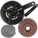 KIT 42T Kľuka Voľnobežka SHIMANO CHAIN ​​​​3x7