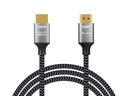 PEVNÝ KÁBEL KONEKTOR HDMI-HDMI, BRAIMED 4K 8K 1,5M