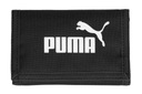 Pánska tenká športová peňaženka PUMA so suchým zipsom Phase Wallet