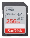 PAMÄŤOVÁ KARTA SANDISK ULTRA SDXC 256GB 120MBS CL10