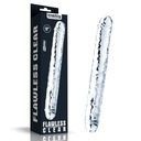 DOUBLE DILDO Flawless Clear Double dildo 12'' 24