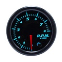 Car Gauge 52mm Otáčkomer RPM Turbo Boo