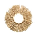 Raffia Wall Decor Woven Boho Macrame Suspension