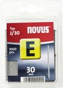 Novus Pins Nails 044-0066 typ E J 30 mm 1,2 mm 1000 ks.