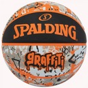 Oranžová guľa Spalding Graffitti 7