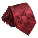 JACQUARD TIE – BURGUNDY [2002]