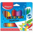 Colorpeps Plastové pastelky 18ks 862012 Maped