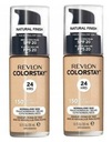 Revlon Colorstay Foundation s pumpičkou pre suchú normálnu pleť 150 Buff 2 kusy