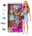 BARBIE Starostlivosť o zvieratá Bábika PES Králik