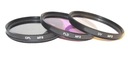 FILTER 40,5 mm UV CPL FLD FILTER SADA + KUFRE