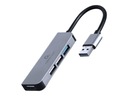 GEMBIRD Hub USB 3.0 4 porty 1 x USB 3.1 + 3 x USB