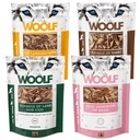 Pochúťka pre psa WOOLF Snacks TRIANGLES Mix 4x100g