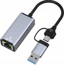 SIEŤOVÁ KARTA USB 3.0 GIGABIT LAN 100 Mb RJ45