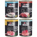 Pan Meat mokré krmivo pre psov mix príchutí 4x800g