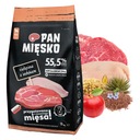 PAN MEAT Suché krmivo pre psov Teľacie morčacie CRISPY M 9kg