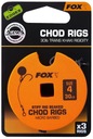 Fox Chod Rigs Standard 30lb č.4 8cm 3ks.