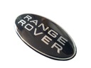 Emblém pre Range Rover Black Silver Glossy