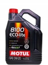 MOTUL 8100 Eco-lite 5L 0W-20 ZADARMO