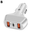 Nabíjačka do auta 20w 2 USB typu C rýchla