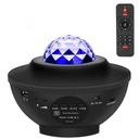 STARS LED/Disco projektor s bluetooth reproduktorom