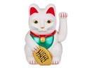 CAT OF HAPPINESS biela XL model II MANEKI NEKO 20 CM