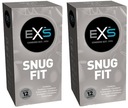 EXS Snug Fit kondómy XS TIGHT 24 ks.