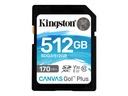 Pamäťová karta Kingston Canvas Go+ SD 512GB