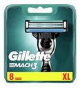 Náhradné čepele Gillette Mach3 8 ks