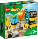 LEGO DUPLO Nákladné a pásové rýpadlo 10931