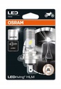 HS1 LED ŽIAROVKA OSRAM QUAD SKÚTER MOTORCYCLE PX43T 6000K 64185DWP-01B