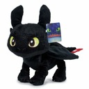 Bezzubý ako vycvičiť draka 30 cm originálny maskot čierneho draka HTTYD