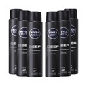 NIVEA MEN Pánsky antiperspirant Hlboký sprej 6x250ml