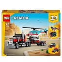 LEGO 31146 CREATOR NÁKLADNÉ VOZIDLO 3V1 S PLOŠINOU A Vrtuľníkom