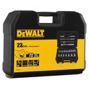 DEWALT DWMT19241-1 SADA ZÁSUVNÝCH KĽÚČOV 22 ks