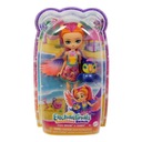 ENCHANTIMALS BÁBIKA Trippi Tukan + TOUCAN PET Baldachýn Sunny Beach