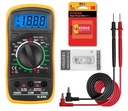 PROFESIONÁLNY MULTIMETER AKTUÁLNEHO NAPÄTIA LCD