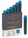 Náplne do pera PARKER MINI - modré 1950409