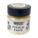 PASTA NA ŠABLÓNY perlový Pentart - Vanilka 50ml