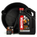 Olej MOTUL 7100 10W40 4L filter KN misa vaňa Yato