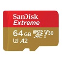 Karta SanDisk 64 GB microSDXC Extreme 170 MB/s