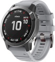 ŠEDÝ silikónový remienok Garmin FENIX 7X 26mm